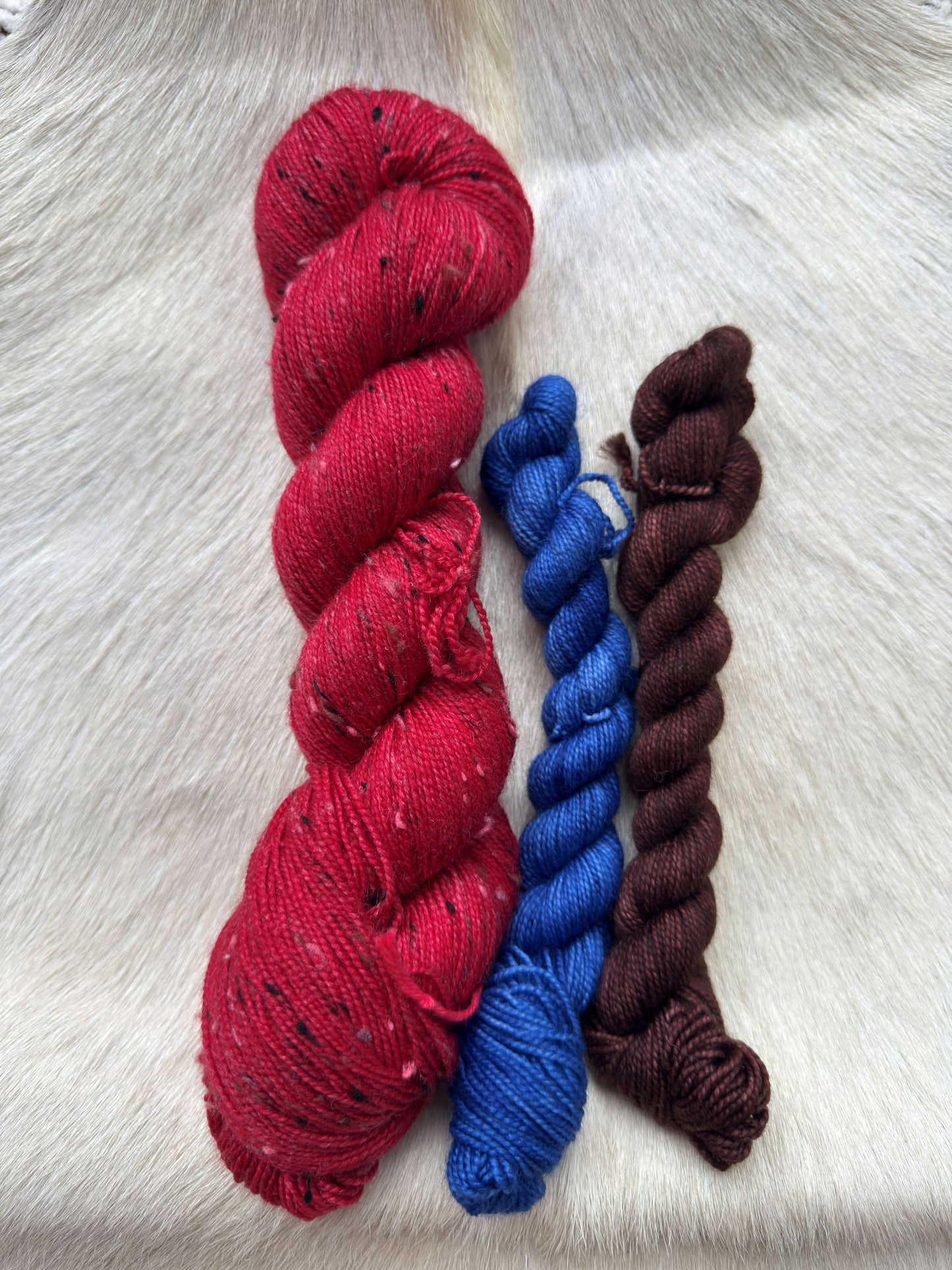 Go Bills Sock Set-Red/Brown